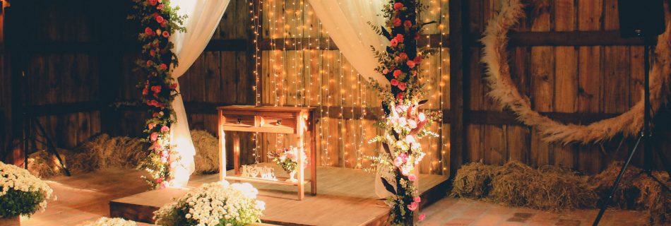 decoração de casamento
